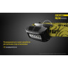 Налобный фонарь NITECORE NU10 Green High Performance, зелёный (15989)